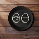 Húsvéti tojásban virág linzer kinyomó