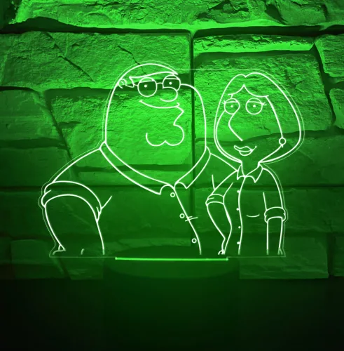Family Guy LED éjjeli lámpa
