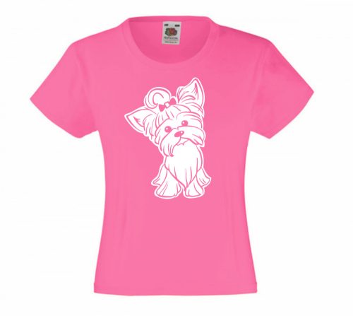 Lány Yorki gyerek póló