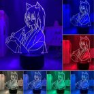 Kamisama Anime 3D LED lámpa
