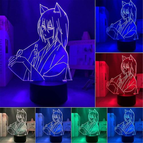 Kamisama Anime 3D LED lámpa