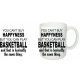 You can't buy happyness Basketball bögre