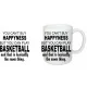 You can't buy happyness Basketball bögre