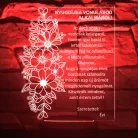 Nyugdíjas ajándék 3D LED lámpa – személyre szabható búcsúztató lámpa virágmintával