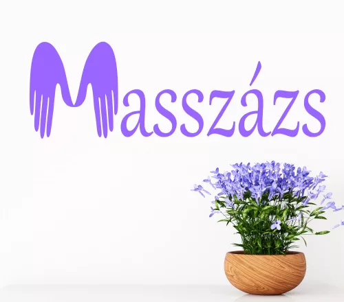 2. Kézmasszázs falmatrica