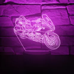 HONDA GL1800 GOLD WING TOUR 3D hatású LED lámpa