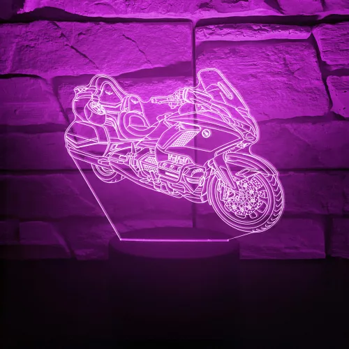 HONDA GL1800 GOLD WING TOUR 3D hatású LED lámpa