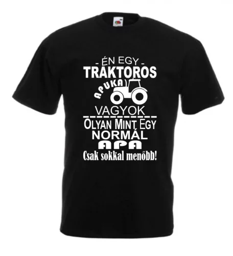 Én egy traktoros apuka vagyok, Férfi Póló, egyedi póló
