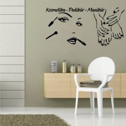 Kozmetika-Pedikűr-Manikűr falmatrica