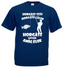 Horgász szív horgász lélek gyerek póló