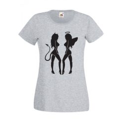 Angyal Ördög női póló 2