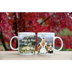 A szeretet Anya és fiai között örök bögre