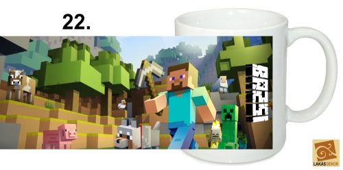 Egyedi fényképes bögre fehér 2