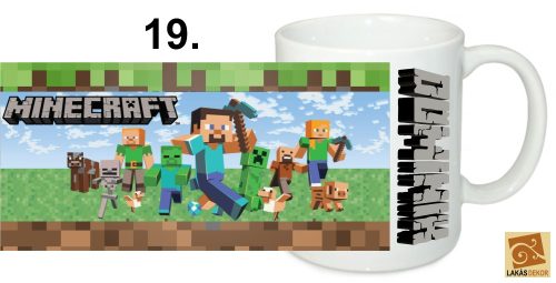 Egyedi fényképes bögre fehér 2