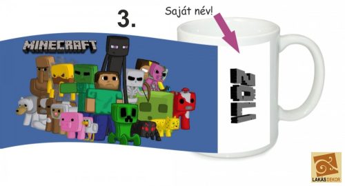 Egyedi fényképes bögre fehér 2