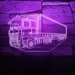 Mercedes Actros 1848 kamion 3D hatású led lámpa