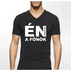 Én vagyok a főnök póló