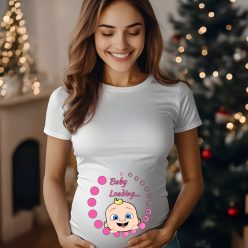 Baby Loading Kislányos női póló (3. változat)