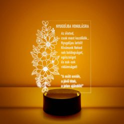 Nyugdíjba vonulásodra 7 színű 3D LED lámpa