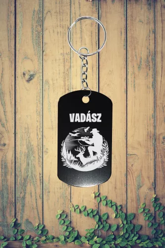 Szarvas vadász kulcstartó   