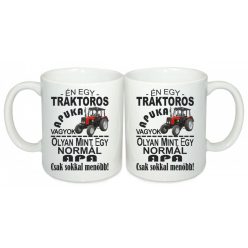 Én egy traktoros apuka vagyok Egyedi bögre