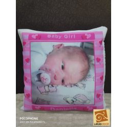  Baba párnahuzat kislányos sajátképpel