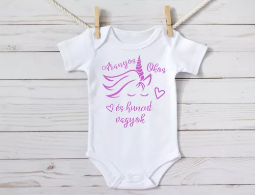 Aranyos, okos és huncut vagyok body 