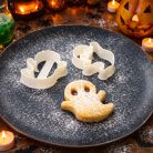 Szellem alakú linzer süti kinyomó forma