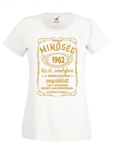 Prémium minőség női póló AZ ÉVSZÁM VÁLTOZTATHATÓ!