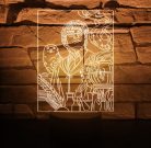 Harry Potter 7 színű 3D LED lámpa