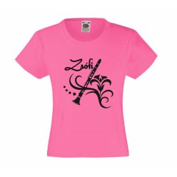 Zenekedvelőnek klarinét póló egyedi névvel