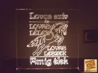 Lovas szív, lovas lélek led tábla