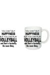 You can't buy happyness Volleyball bögre