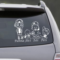 Lányka, Babafiú, Fiú, Kisfiú autósmatrica
