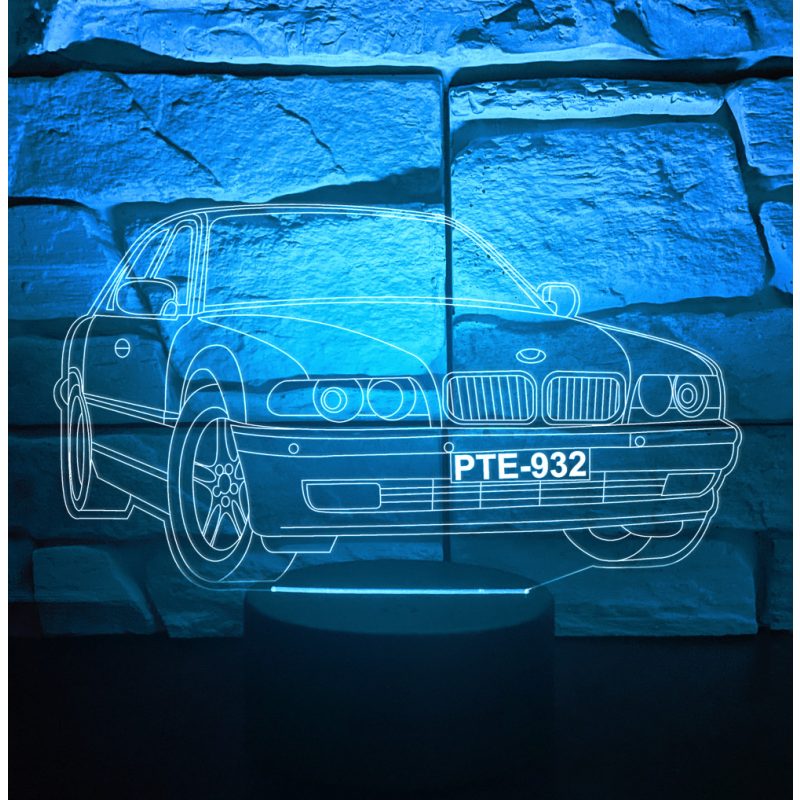BMW E38 3D hatású led lámpa