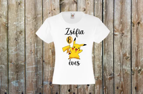 Anime szülinapi lányka póló