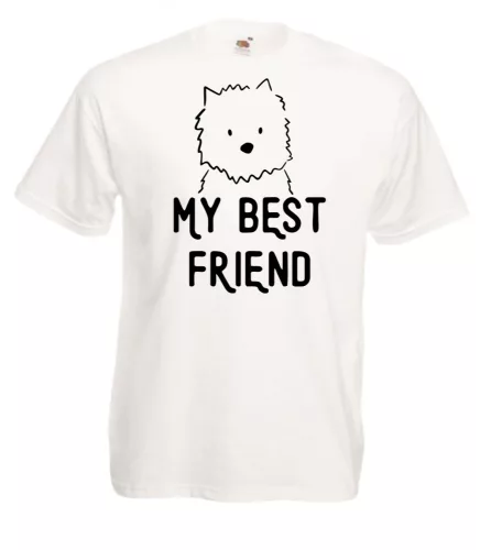 Férfi kutyás poló (My best friend)