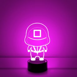 Squid Game LED éjjeli lámpa