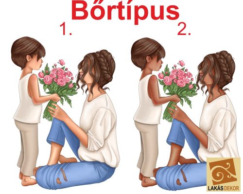 Szeretlek Édesanyám egyedi bögre (1. Változat)