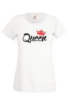 Queen fehér női póló
