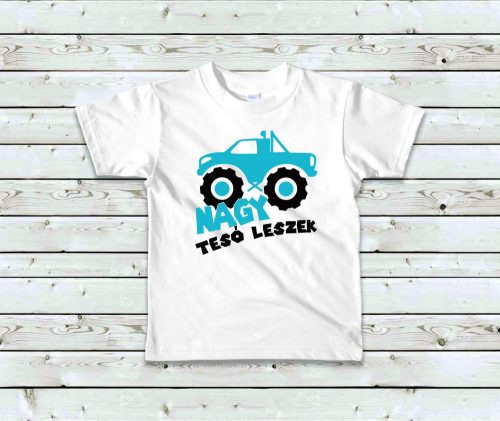 Nagy Tesó leszek Monster Truck-os baba póló