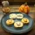 Halloween tök alakú linzer süti kinyomó forma
