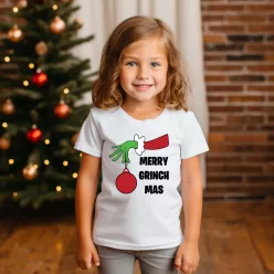 Merry Grinchmas lányka póló