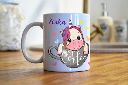 Unicornis kávés bögre 