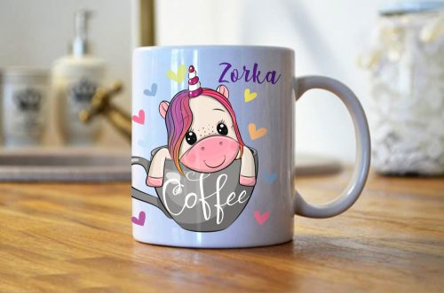 Unicornis kávés bögre 