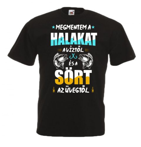 Megmentem a halakat a víztől ...