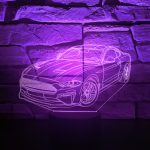 Ford Mustang 2022 3D hatású led lámpa