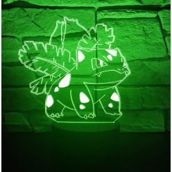 Pokémon 7 színű 3D LED lámpa
