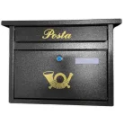 Postaláda Apolló antik szürke 355x285x120