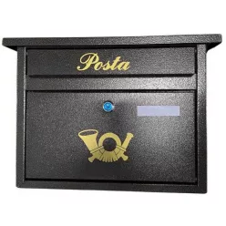 Postaláda Apolló antik szürke 355x285x120